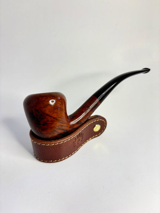 Jarl “Oil Hardened” Bent Billiard Danish Estate Pipe