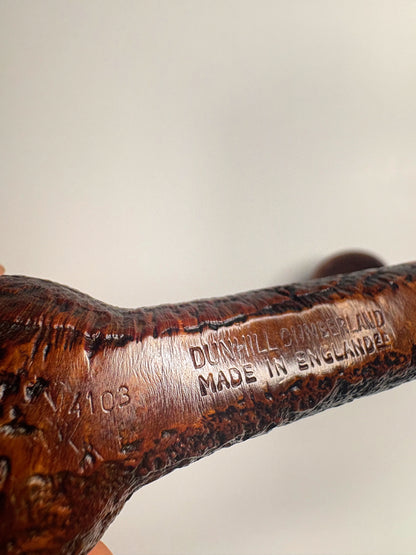 Dunhill Cumberland 4103 Straight Billiard (1983) English Estate Pipe