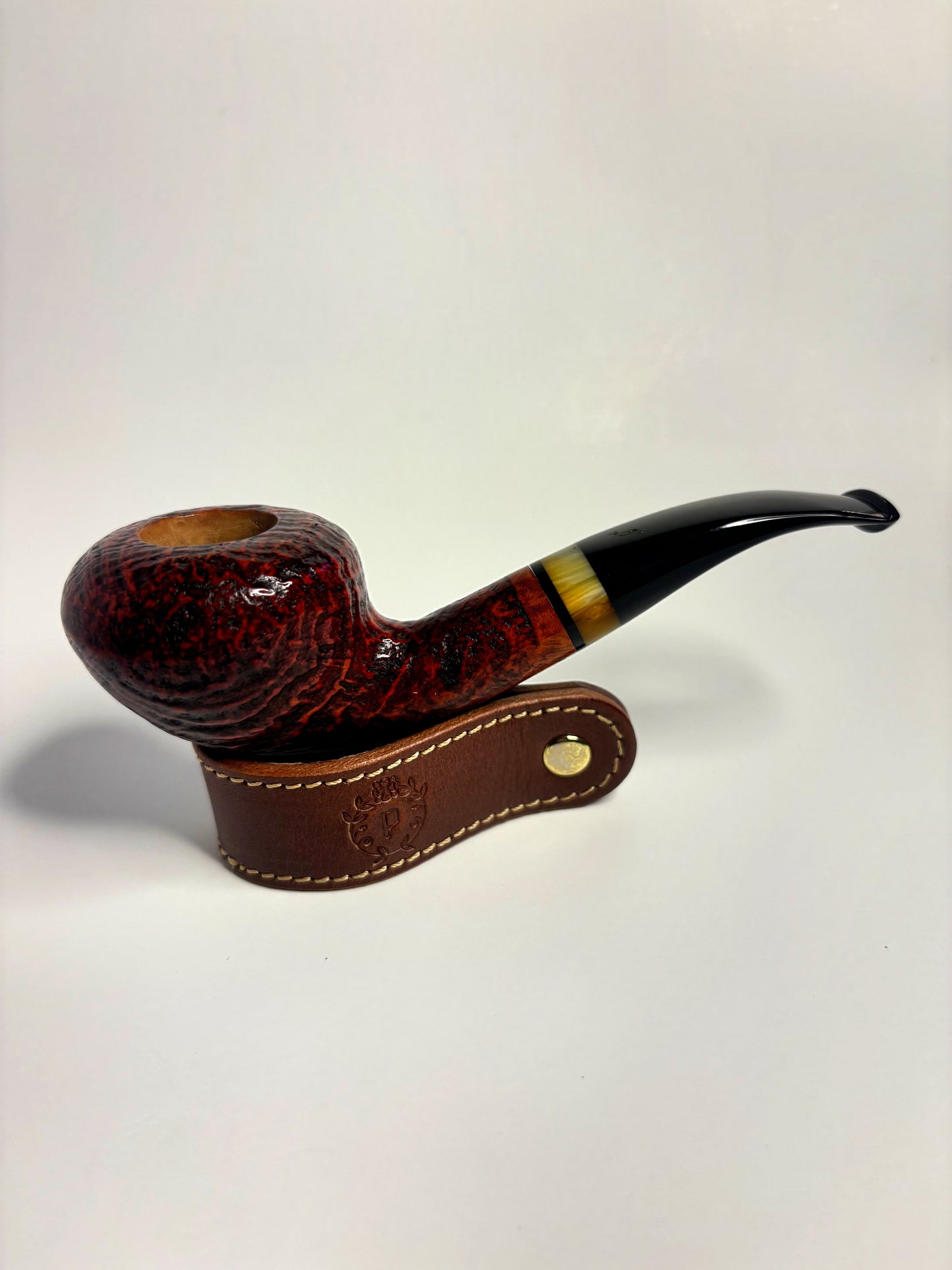Nørding no.04 Horn Accent Danish Estate Pipe