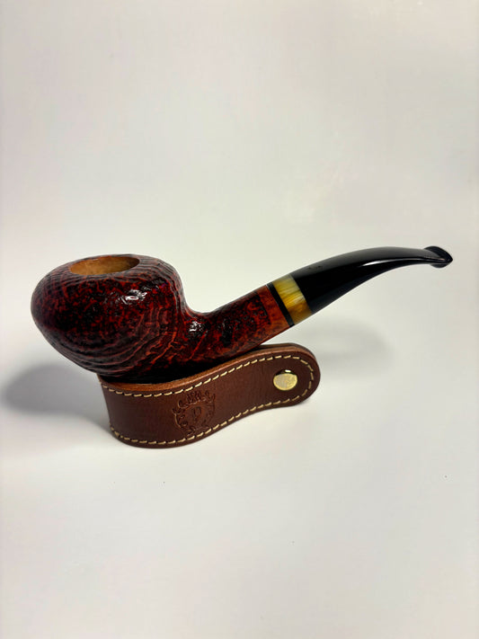 Nørding no.04 Horn Accent Danish Estate Pipe