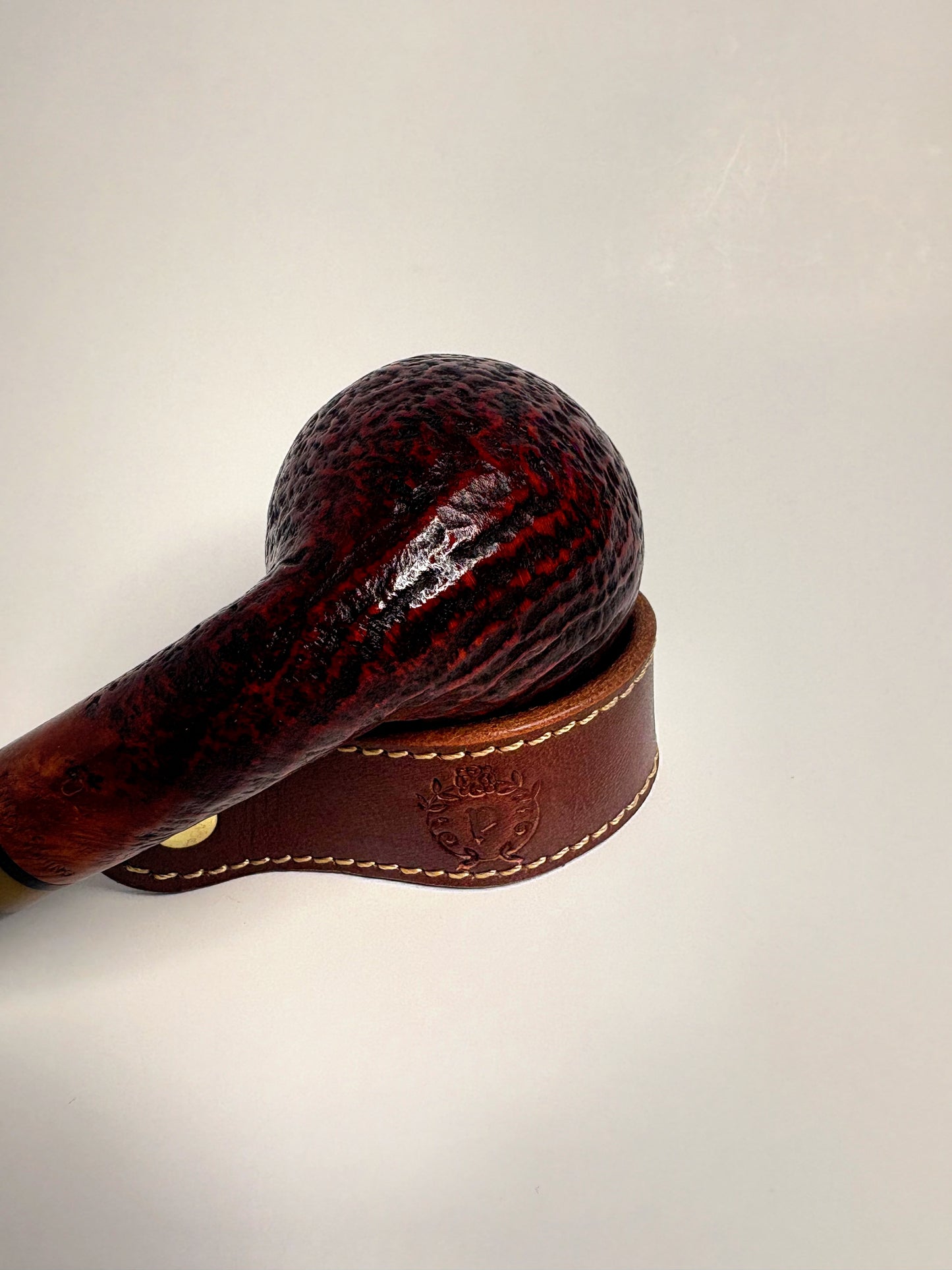 Nørding no.04 Horn Accent Danish Estate Pipe