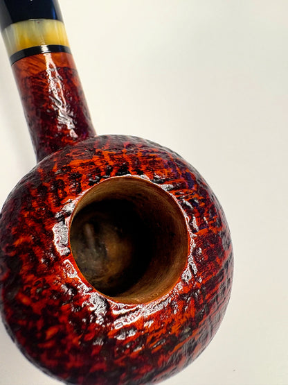 Nørding no.04 Horn Accent Danish Estate Pipe