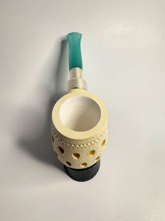 Ahmet Govem Military Mount Meerschaum Pipe