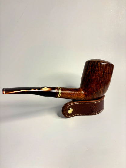 Mauro Armellini Straight Grain Billiard Italian Estate Pipe