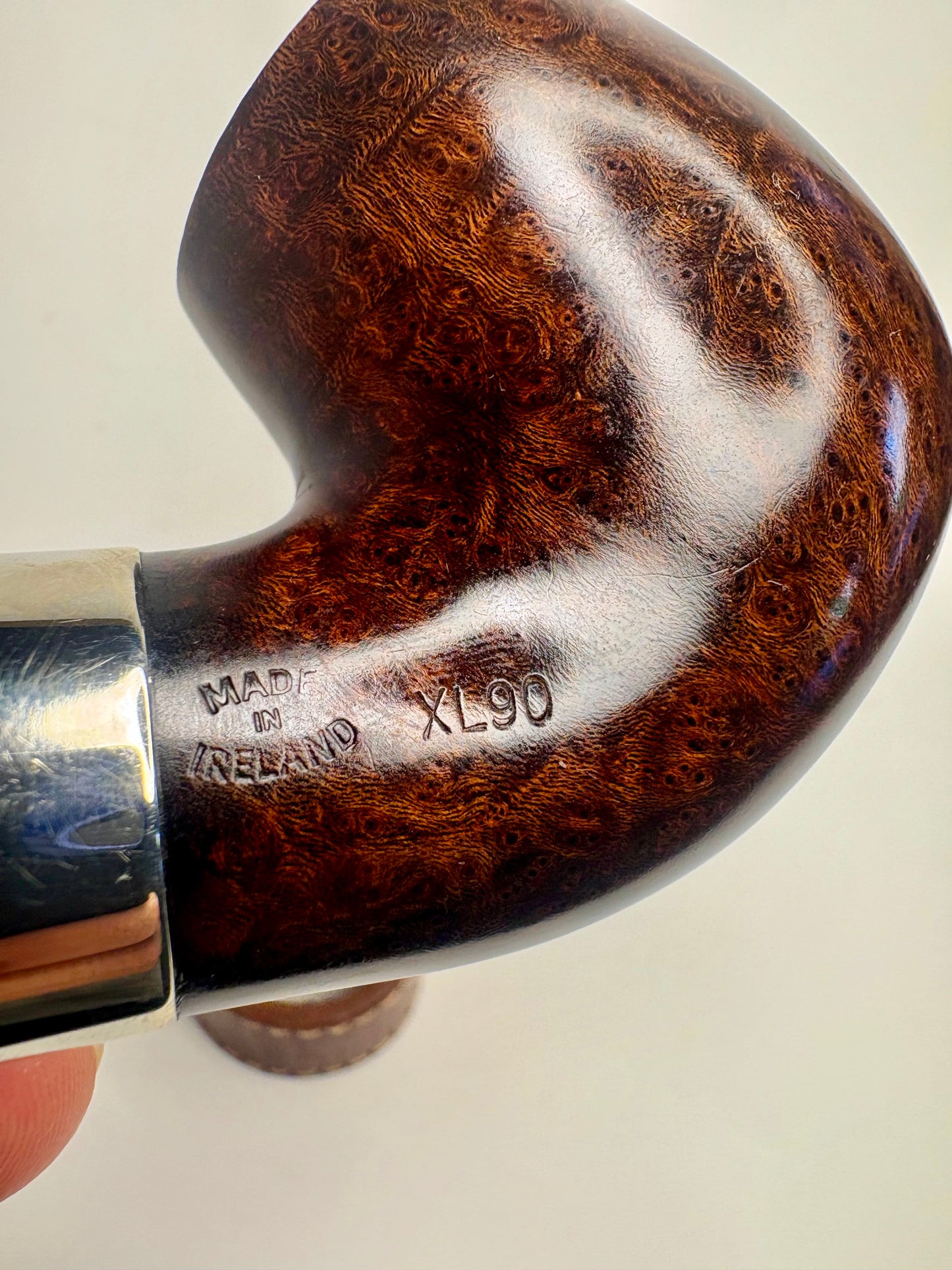 Peterson XL90 Smooth Army Mount Irish Estate Pipe