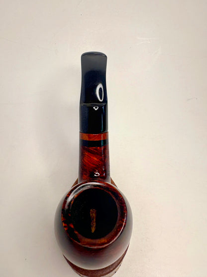 Lorenzetti Avitus Bent Billiard Small Italian Estate Pipe