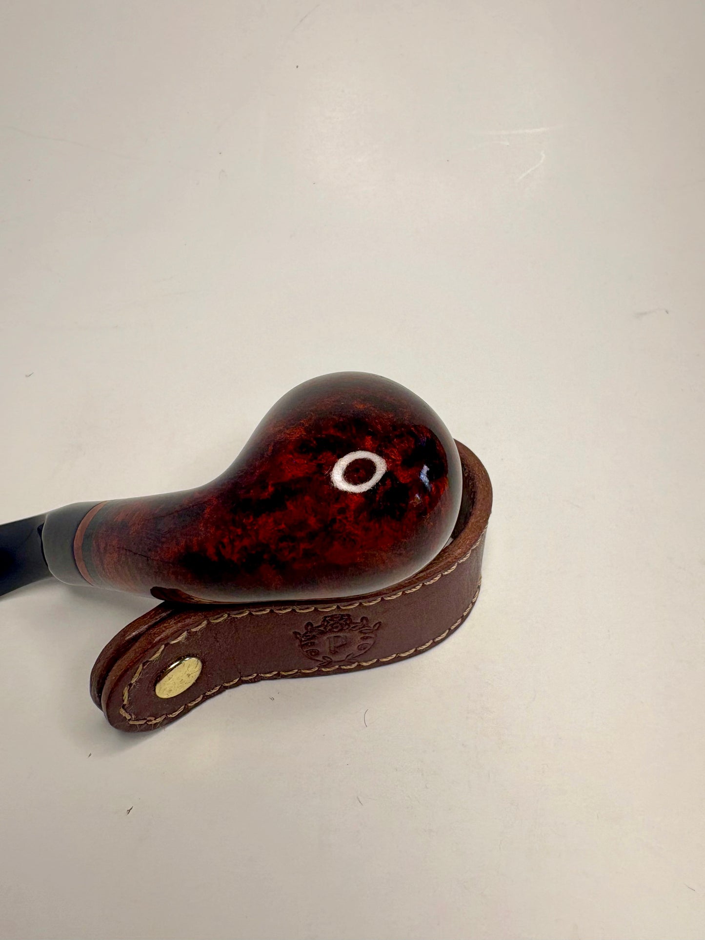 Lorenzetti Avitus Bent Billiard Small Italian Estate Pipe