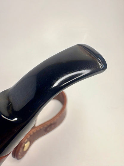 Lorenzetti Avitus Bent Billiard Small Italian Estate Pipe