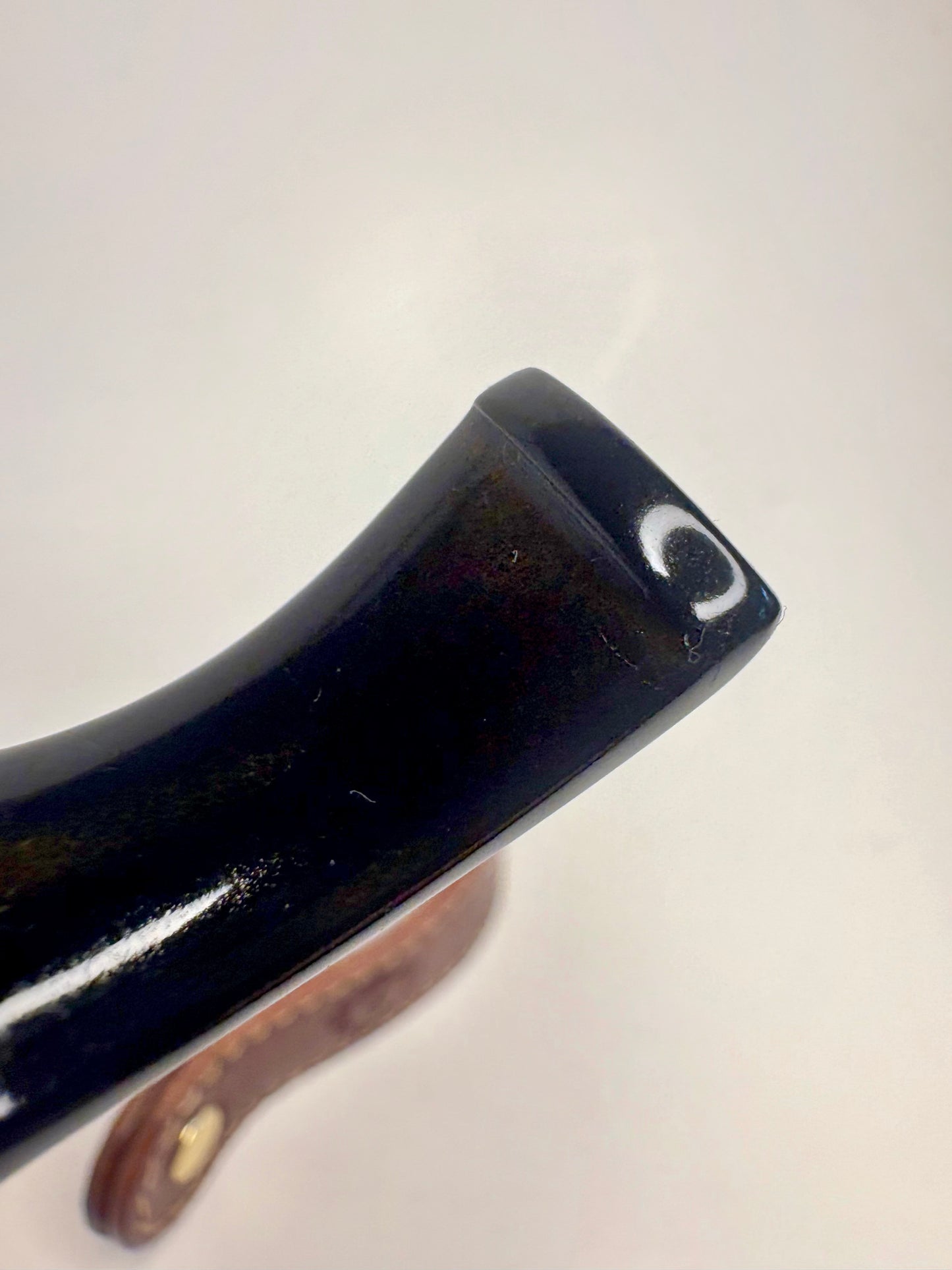 Lorenzetti Avitus Bent Billiard Small Italian Estate Pipe