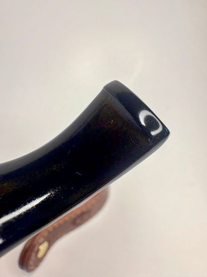 Lorenzetti Avitus Bent Billiard Small Italian Estate Pipe