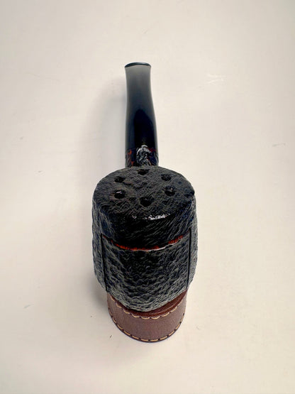 Ehrlich Storm Top HX18 Bent Billiard English Estate Pipe