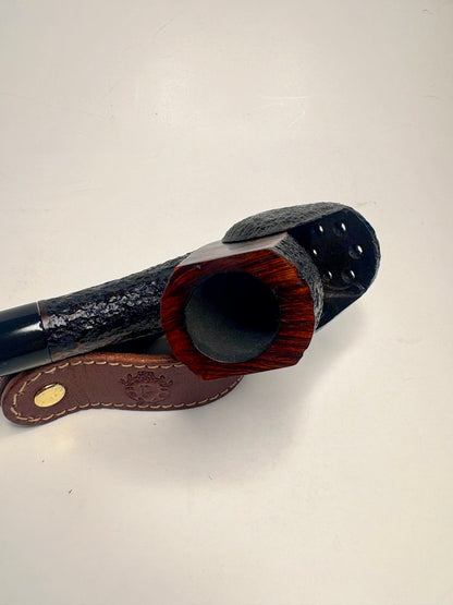 Ehrlich Storm Top HX18 Bent Billiard English Estate Pipe