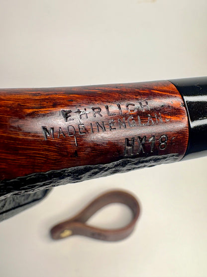 Ehrlich Storm Top HX18 Bent Billiard English Estate Pipe