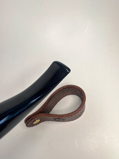 Ehrlich Storm Top HX18 Bent Billiard English Estate Pipe