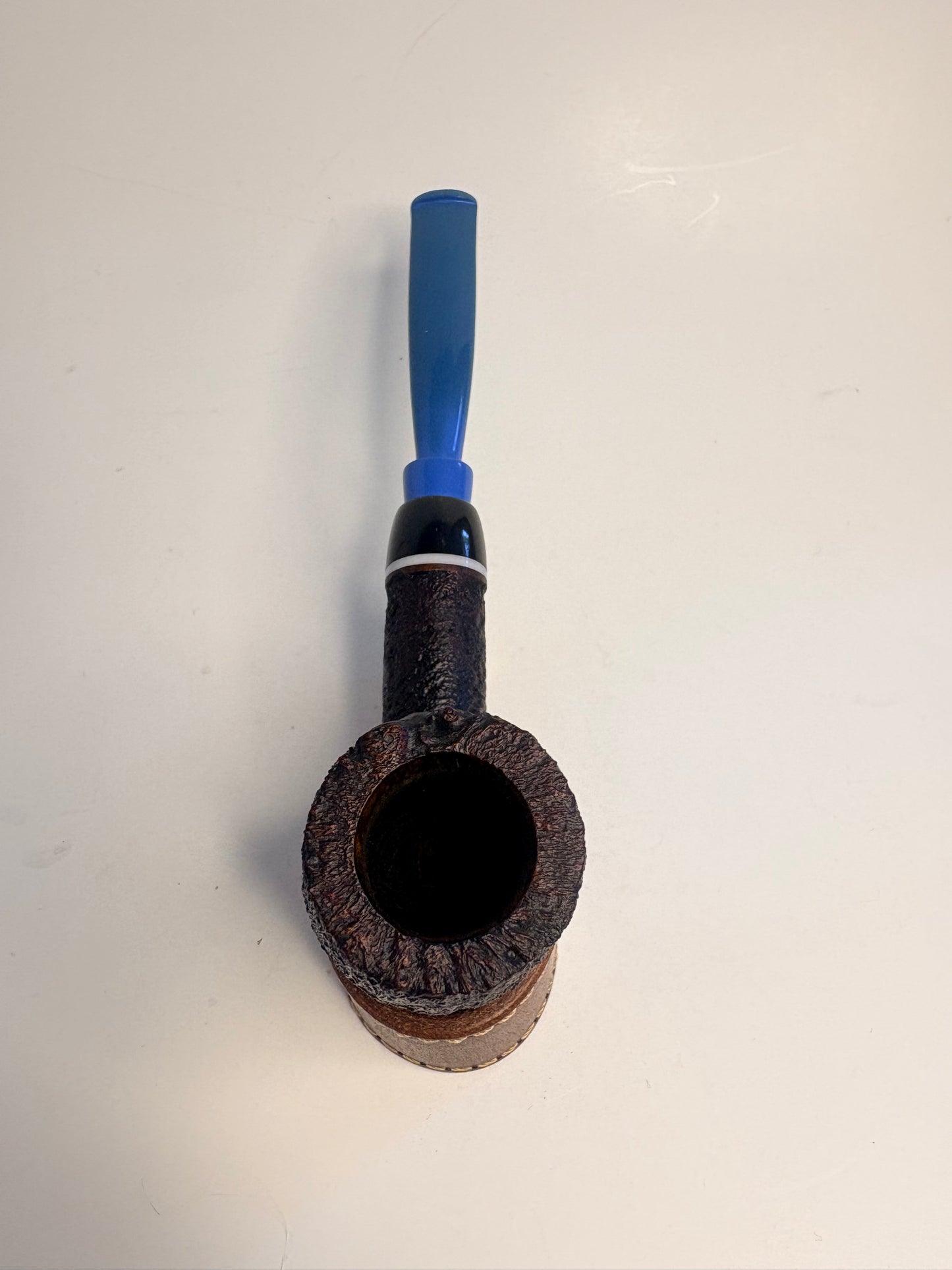 Nate Rose Blasted Billiard Canadian Estate Pipe