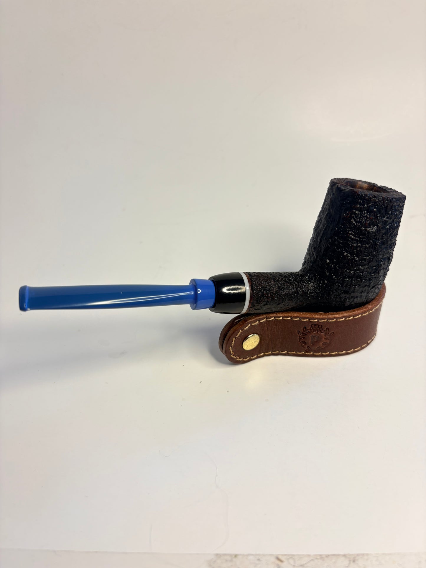 Nate Rose Blasted Billiard Canadian Estate Pipe