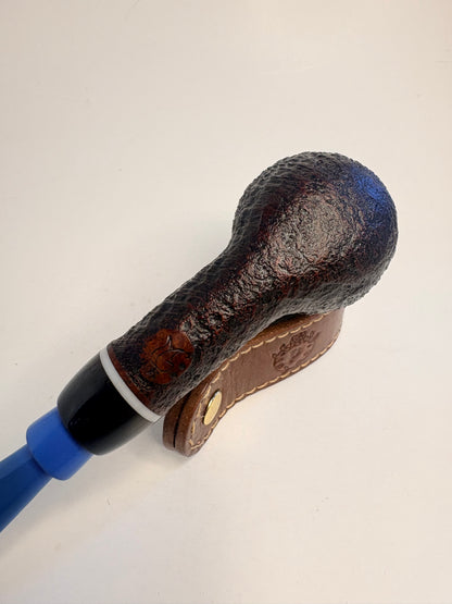 Nate Rose Blasted Billiard Canadian Estate Pipe