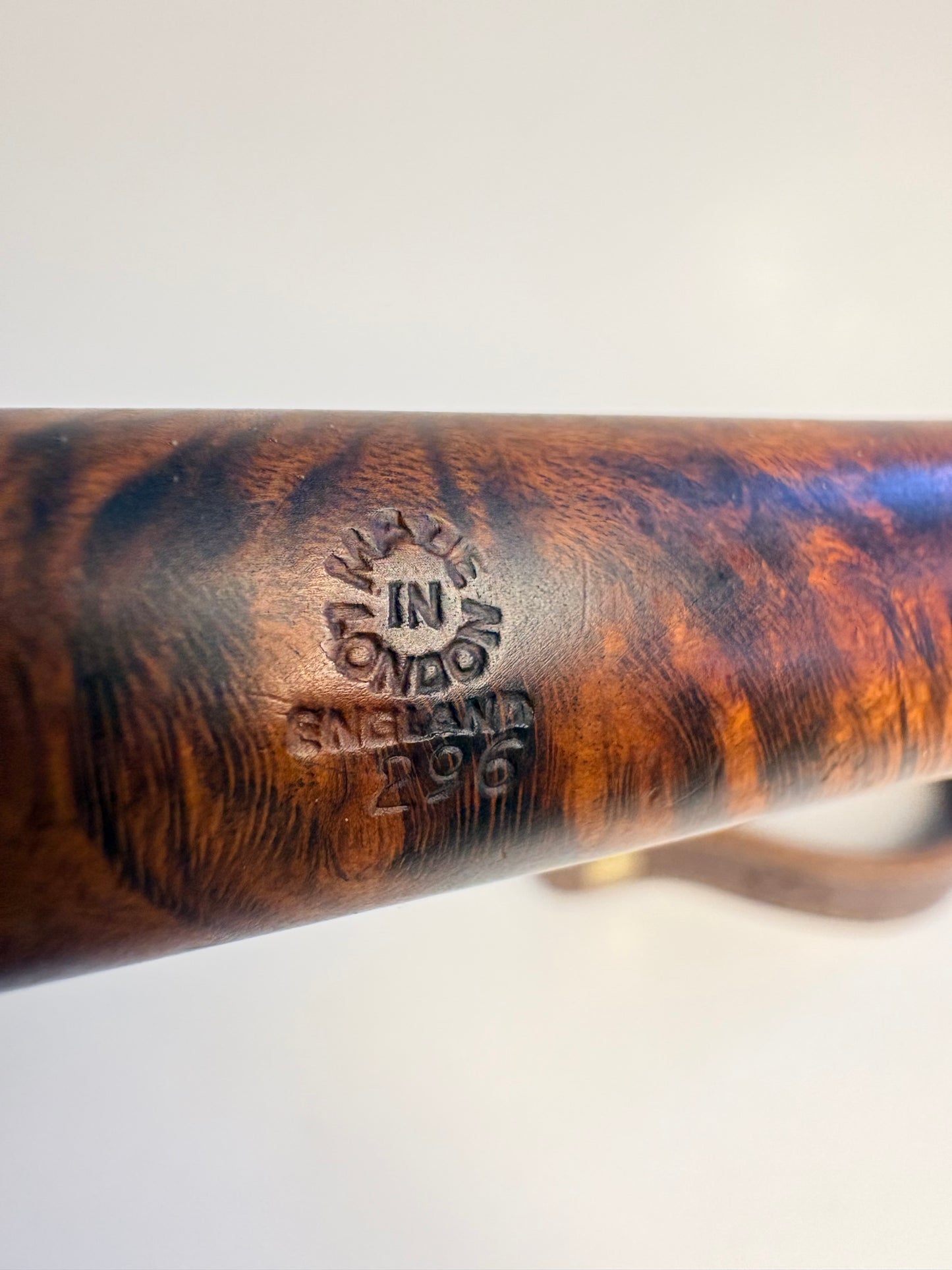 Comoy’s Silver Shadow no.296 English Estate Pipe