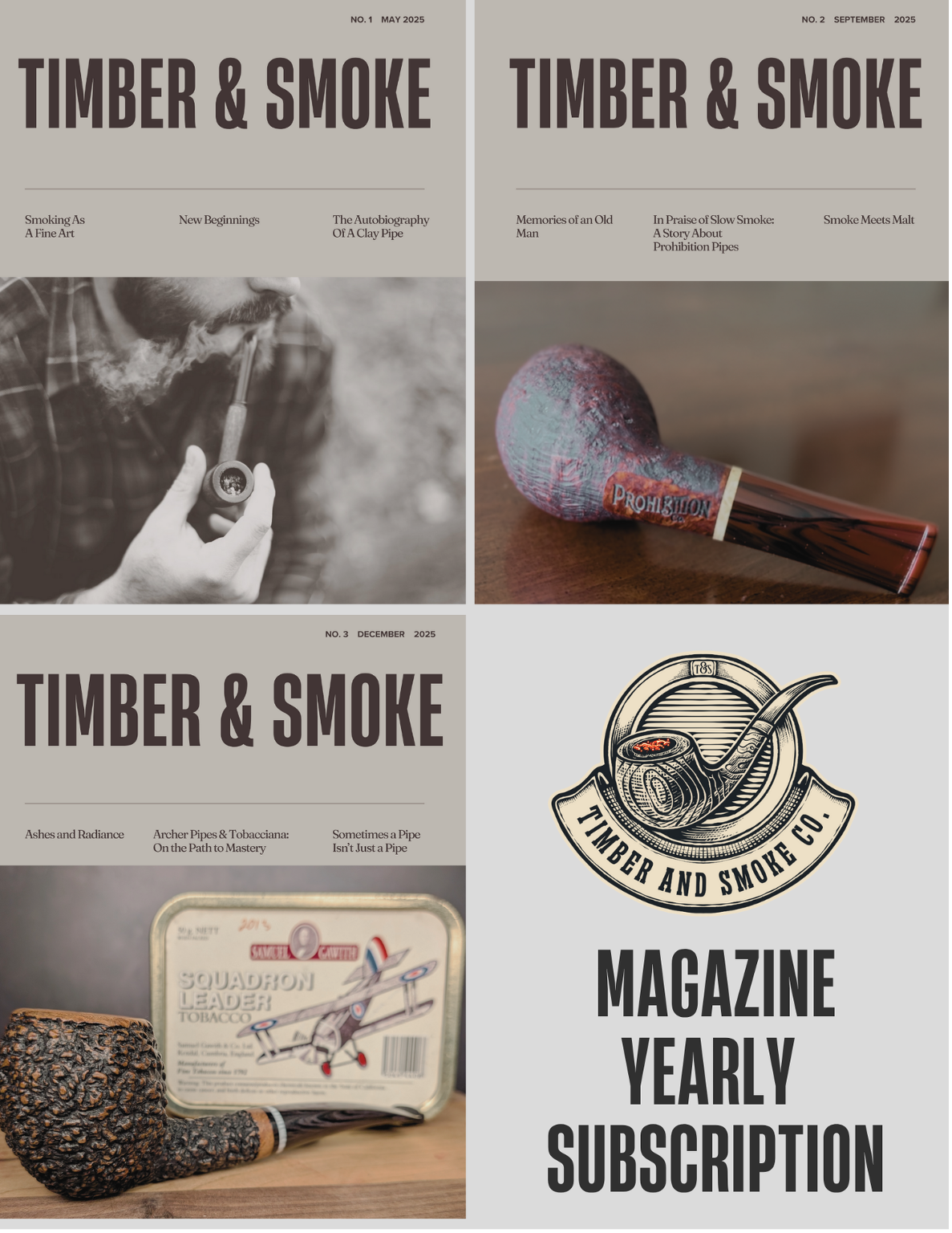 Timber & Smoke Subscription 1 Year Plan