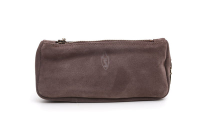Savinelli Suede Pipe and Tobacco Bag Graphite