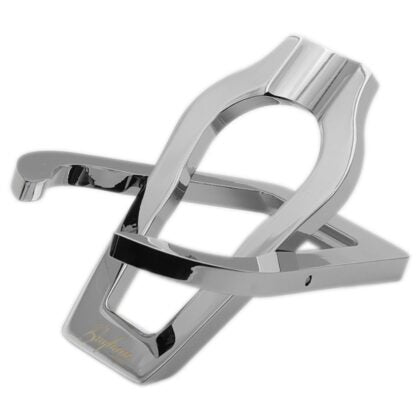 Brigham Metal Pipe Stand - Chrome