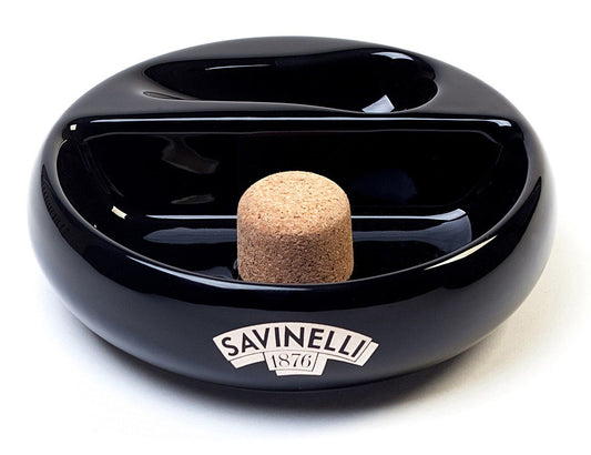 Savinelli Ashtray 1 Pipe Rest Black