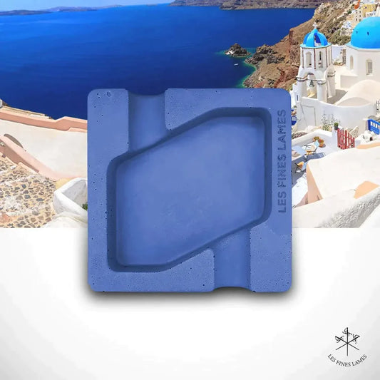 LES FINES LAMES - DYAD - Cendrier à cigares en béton - Bleu
